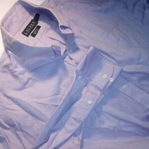 Lauren Ralph 17 34/35 BLACK LABEL Mens Dress Shirt Purple Lavender Classic